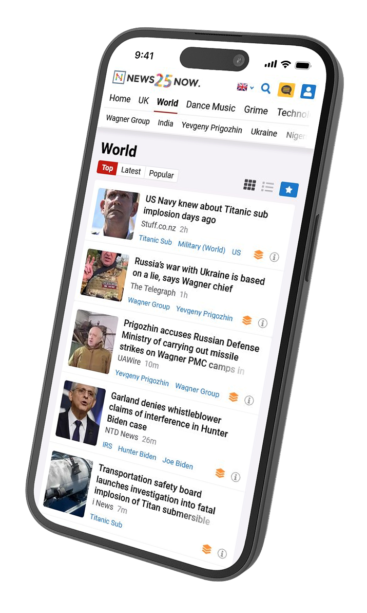 NewsNow redesigned interface